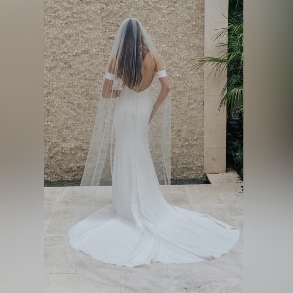 Untamed Petals Gossip Cathedral length veil